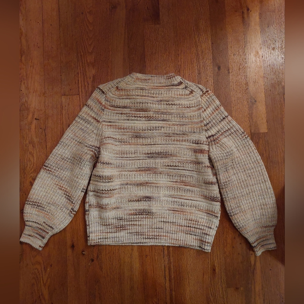 Striped Cream Sweater - Picture 2 of 4